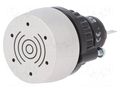 Signaller: sound; 22mm; OptoHiT; -40÷55°C; Ø22.3mm; IP65; 24VDC EAO 14-810.902
