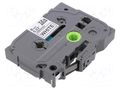 Tape; 6mm; 8m; white; Character colour: black; laminated,glued BROTHER BR-TZE211