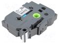 Tape; 18mm; 8m; white; Character colour: black; laminated,glued BROTHER BR-TZE241