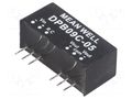 Converter: DC/DC; 9W; Uin: 36÷75VDC; Uout: 5VDC; Uout2: -5VDC; SIP8 MEAN WELL DPB09C-05