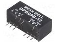 Converter: DC/DC; 9W; Uin: 18÷36VDC; Uout: 12VDC; Uout2: -12VDC; SIP8 MEAN WELL DPB09B-12