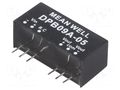 Converter: DC/DC; 9W; Uin: 9÷18VDC; Uout: 5VDC; Uout2: -5VDC; SIP8 MEAN WELL DPB09A-05