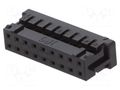 Connector: wire-wire/PCB; plug; female; PIN: 18; SignalBee; 2mm; 2x9 HIROSE DF11-18DS-2C
