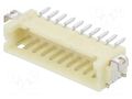 Connector: wire-board; socket; male; PIN: 10; SignalBee; horizontal HIROSE DF13A-10P-1.25H-75