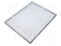 Inspection windows; polycarbonate; 151x190x7.5mm; IP65 RST ROZTOCZE 4.423.002