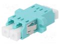 Connector: fiber optic; socket,coupler; duplex,multi mode (MM) FIBRAIN A001-LC-DX-1168