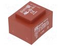 Transformer: encapsulated; 16VA; 230VAC; 15V; 15V; 533mA; 533mA; PCB MYRRA MYRRA-44310