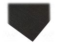Mat: bench; ESD; black; L: 2.4m; Width: 1.1m; Thick: 1.5mm; 130°C ANTISTAT ATS-082-0002F5