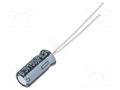 Capacitor: electrolytic; low ESR; THT; 100uF; 10VDC; Ø5x11mm; ±20% PANASONIC EEUFR1A101B