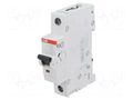 Circuit breaker; 230VAC; Inom: 40A; Poles: 1; Charact: C; 6kA; IP20 ABB SZ201-C40