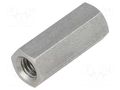 Screwed spacer sleeve; 20mm; Int.thread: M5; hexagonal DREMEC TFF-M5X20/DR148