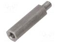 Screwed spacer sleeve; 35mm; Int.thread: M6; Ext.thread: M6 DREMEC TFM-M6X35/DR249