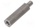 Screwed spacer sleeve; 35mm; Int.thread: M6; Ext.thread: M6 DREMEC TFM-M6X35/DR249