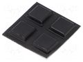 Accessories: Quick mounting feet; for enclosures TEKO PA/4.9