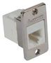 ADAPTOR, 8POS, CAT5E, RJ45 JACK-JACK ECF504-C5-MINI