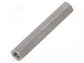 Screwed spacer sleeve; 50mm; Int.thread: M5; hexagonal DREMEC TFF-M5X50/DR148