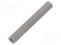 Screwed spacer sleeve; 60mm; Int.thread: M5; hexagonal DREMEC TFF-M5X60/DR148