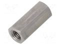 Screwed spacer sleeve; 30mm; Int.thread: M8; hexagonal DREMEC TFF-M8X30/DR1413