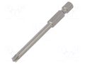 Screwdriver bit; PlusMinus PZ-type; PZ1/SL; 1/4"; PROFESSIONAL WIHA WIHA.32495