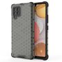 Honeycomb Case armor cover with TPU Bumper for Samsung Galaxy A42 5G black, Hurtel 9111201932203 9111201932203