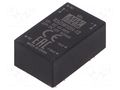 Converter: DC/DC; 10W; Uin: 43÷160VDC; Uout: 12VDC; Iout: 835mA; THT MEAN WELL RSDW10H-12