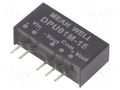 Converter: DC/DC; 1W; Uin: 10.8÷13.2VDC; Uout: 15VDC; Uout2: -15VDC MEAN WELL DPU01M-15