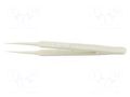 Tweezers; Blade tip shape: sharp; Tweezers len: 115mm; ESD IDEAL-TEK IDL-705.DG