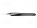 Tweezers; Blade tip shape: sharp; Tweezers len: 110mm; ESD IDEAL-TEK IDL-5.SA.NE.6