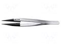Tweezers; replaceable tips; Blade tip shape: sharp; ESD IDEAL-TEK IDL-3CFR.SA.1