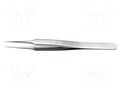 Tweezers; 110mm; for precision works; Blade tip shape: sharp IDEAL-TEK IDL-4.SA.0