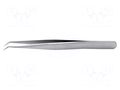 Tweezers; 110mm; for precision works; Blade tip shape: sharp IDEAL-TEK IDL-3CB.SA.0