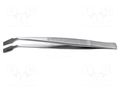 Tweezers; 105mm; for precision works; Blade tip shape: shovel IDEAL-TEK IDL-128.SA.1