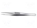 Tweezers; 110mm; for precision works; Blade tip shape: flat IDEAL-TEK IDL-10G.SA.0