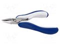 Pliers; gripping surfaces are laterally grooved; ESD; 130mm IDEAL-TEK IDL-ES6022.CR.BG