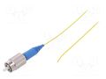 Optic fiber pigtail; FC/UPC; 2m; Optical fiber: 900um; yellow FIBRAIN FIBRAIN-PIG-005