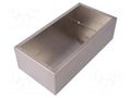 Enclosure: enclosure base; X: 127mm; Y: 254mm; Z: 76mm; 1444; natural HAMMOND HM-1444-1053
