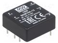 Converter: DC/DC; 10W; Uin: 9÷18VDC; Uout: 12VDC; Iout: 833mA; THT MEAN WELL SKM10A-12