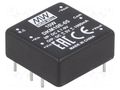 Converter: DC/DC; 10W; Uin: 4.7÷8VDC; Uout: 5VDC; Uout2: -5VDC; THT MEAN WELL DKM10E-05