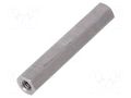 Screwed spacer sleeve; 60mm; Int.thread: M6; hexagonal DREMEC TFF-M6X60/DR149