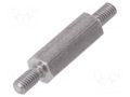 Screwed spacer sleeve; 15mm; Ext.thread: M3; hexagonal DREMEC TMM-M3X15/DR444