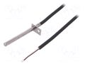 Sensor: temperature; Pt1000; 1000Ω; cl.B; Body dim: Ø6x73mm TEWA TEMPERATURE SENSORS TT4PT1000BT105OM55
