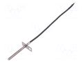 Sensor: temperature; Pt1000; 1000Ω; cl.B; Body dim: Ø6x74mm TEWA TEMPERATURE SENSORS TT4PT1000B174293PL