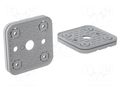 Suction-plate for vacuum block; 120x120x16.5mm SCHMALZ SMZ.10.01.12.00010