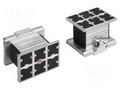 Vacuum block; aluminium; VCBL-A SCHMALZ SMZ.10.01.12.03042