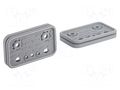 Suction-plate for vacuum block; 125x75x17.7mm SCHMALZ SMZ.10.01.12.03511
