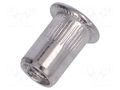 Rivet nuts; M6; aluminium; Ømount.hole: 8.9mm; L: 14mm; Head: flat YATO YT-36454