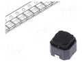 Microswitch TACT; SPST; Pos: 2; 0.05A/16VDC; SMT; 2.45N; 6x5.9x5mm ALPS SKPMAPE010