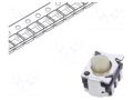 Microswitch TACT; SPST; Pos: 2; 0.05A/12VDC; SMT; 1.6N; 3.4mm; SKRT ALPS SKRTLBE010