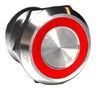 CAPACITIVE SW, DPDT, 0.01A, 12V, GRN/RED MC25LCSRG