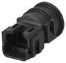 COVER, PLUG CONN, 2POS, BLK, PA 2363791-1